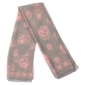 Alexander McQueen, silk skull scarf